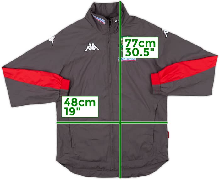 2006-07 Wales Kappa Track Jacket - 8/10 - (S)