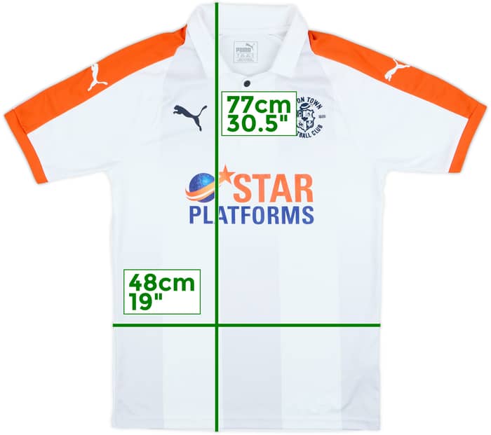 2018-19 Luton Town Player Issue Away/Training Shirt #48 - 8/10 - (S)
