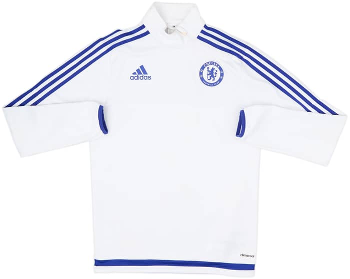 2015-16 Chelsea adidas 1/4 Zip Drill Top - 6/10 - (XS)