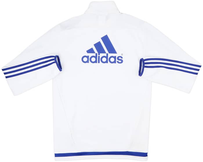 2015-16 Chelsea adidas 1/4 Zip Drill Top - 6/10 - (XS)