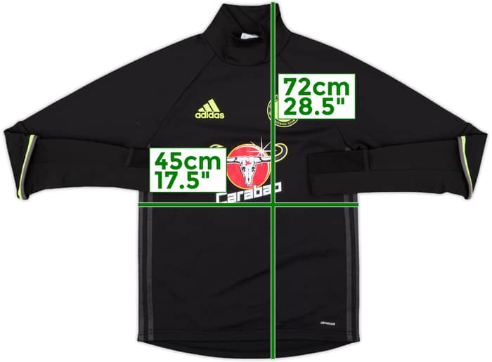 2016-17 Chelsea adidas Drill Top - 8/10 - (XS)