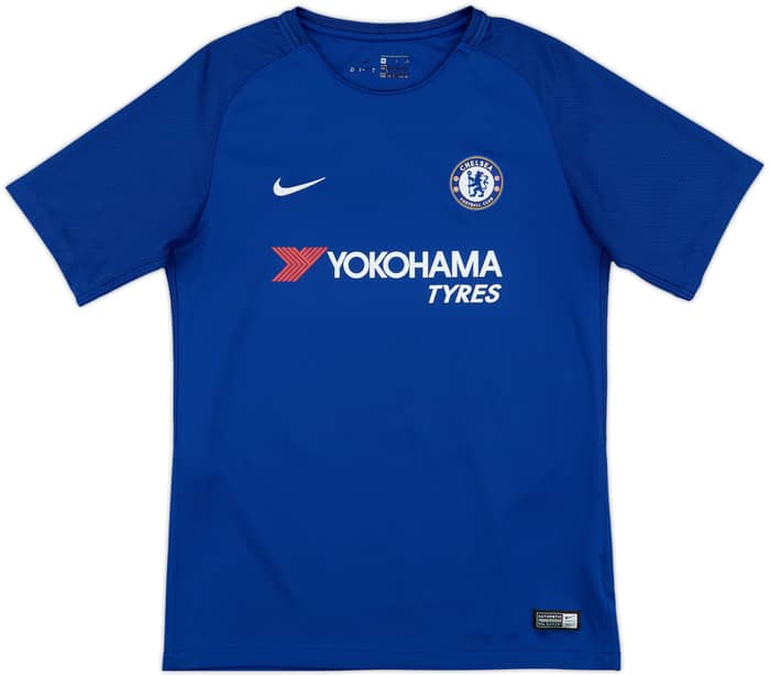 2017-18 Chelsea Home Shirt Hazard #10 - 10/10 - (XL.Boys)
