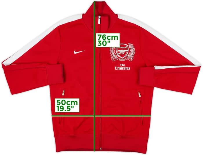 2011-12 Arsenal Nike Track Jacket - 9/10 - (M)