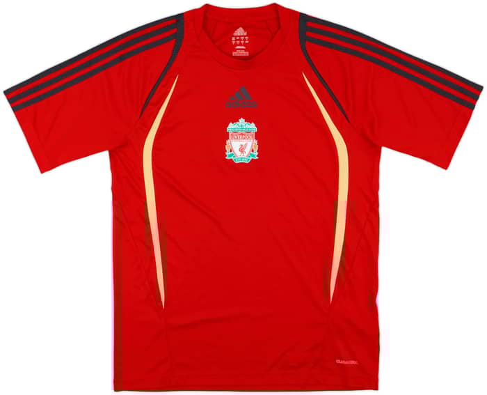 2009-10 Liverpool adidas Training Shirt - 8/10 - (S)