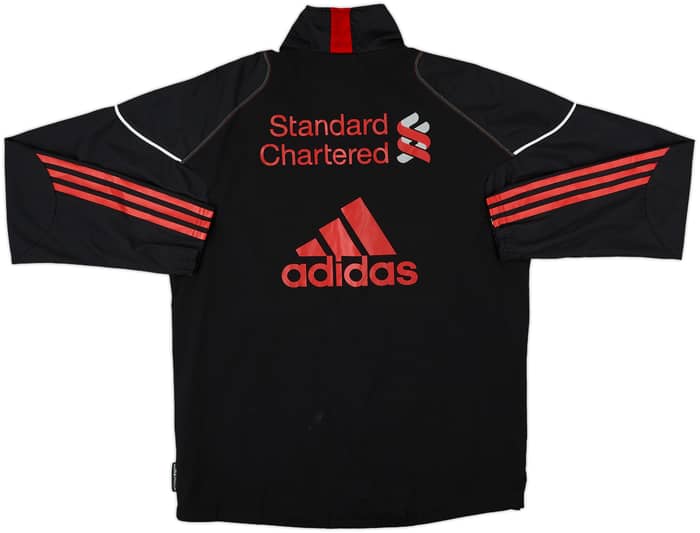 2010-11 Liverpool adidas 1/4 Zip Drill Top - 8/10 - (S)