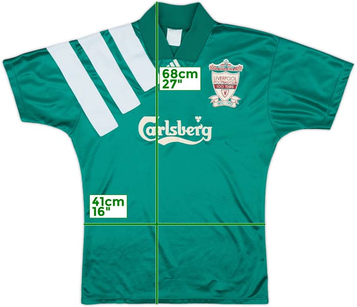 1992-93 Liverpool Centenary Away Shirt - 8/10 - (S)