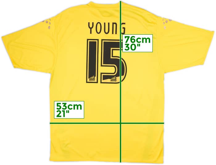 2005-06 Watford Home Shirt Young #15 - 8/10 - (XL)