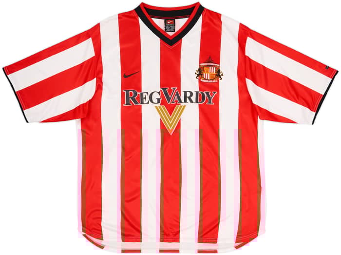 2000-02 Sunderland Home Shirt Reyna #4 - 8/10 - (L)