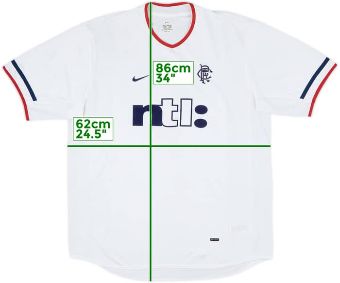 2001-02 Rangers Away Shirt - 7/10 - (XL)