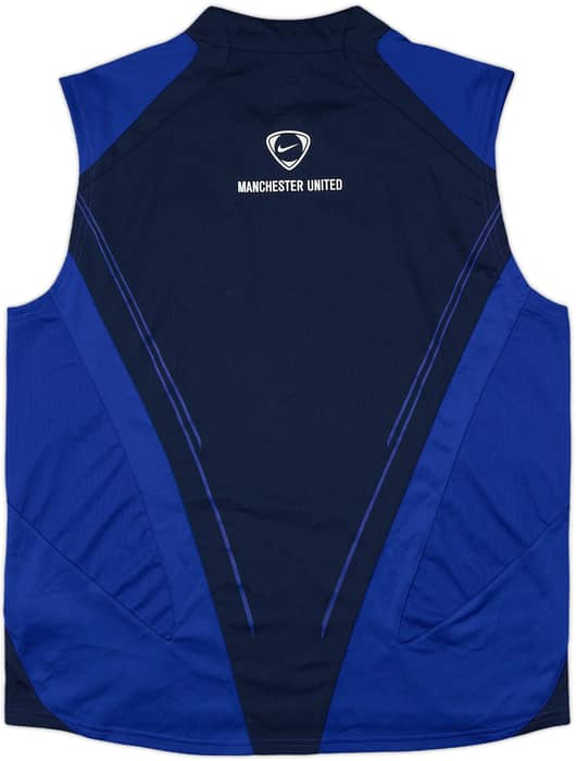 2005-06 Manchester United Nike Training Vest - 7/10 - (L)