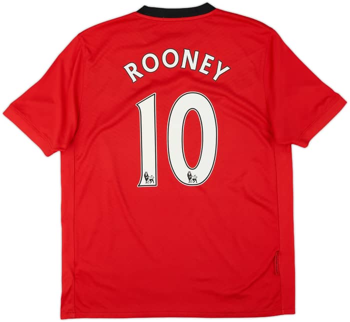 2009-10 Manchester United Home Shirt Rooney #10 - 6/10 - (L)