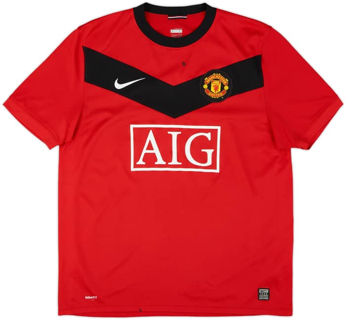 2009-10 Manchester United Home Shirt Rooney #10 - 6/10 - (L)