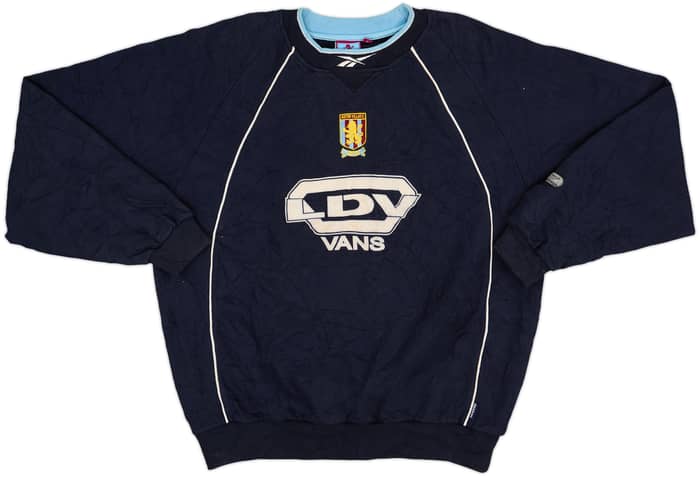 1998-99 Aston Villa Reebok Sweat Top - 6/10 - (S)