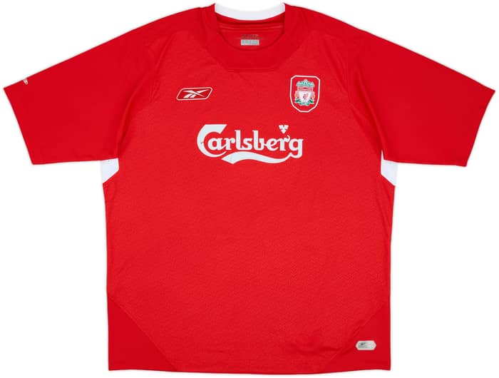 2004-06 Liverpool Home Shirt - 5/10 - (XL)