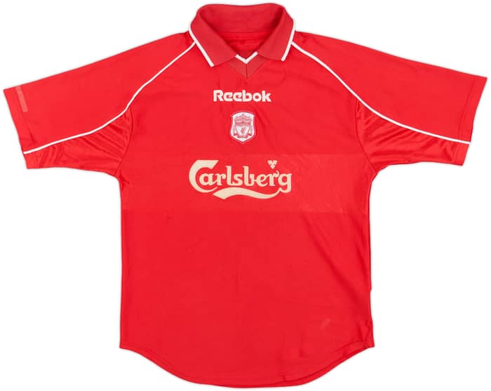 2000-02 Liverpool Home Shirt - 8/10 - (L.Boys)