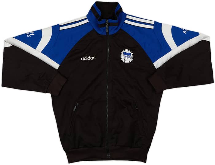 1996-97 Hertha Berlin adidas Track Jacket - 5/10 - (M.Boys)