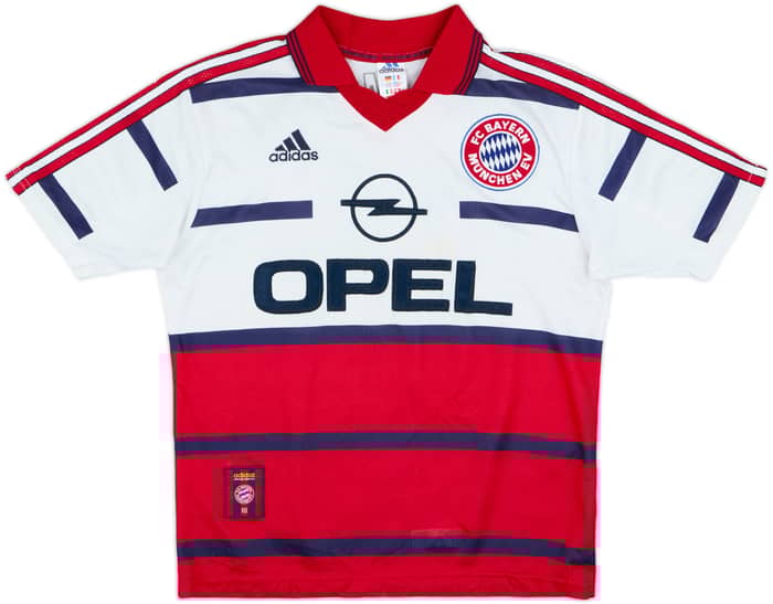 1998-00 Bayern Munich Away Shirt Effenberg #11 - 6/10 - (L.Boys)