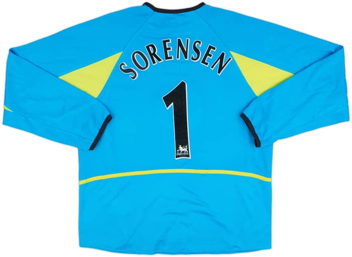 2003-04 Aston Villa GK Shirt Sørensen #1 - 8/10 - (S)