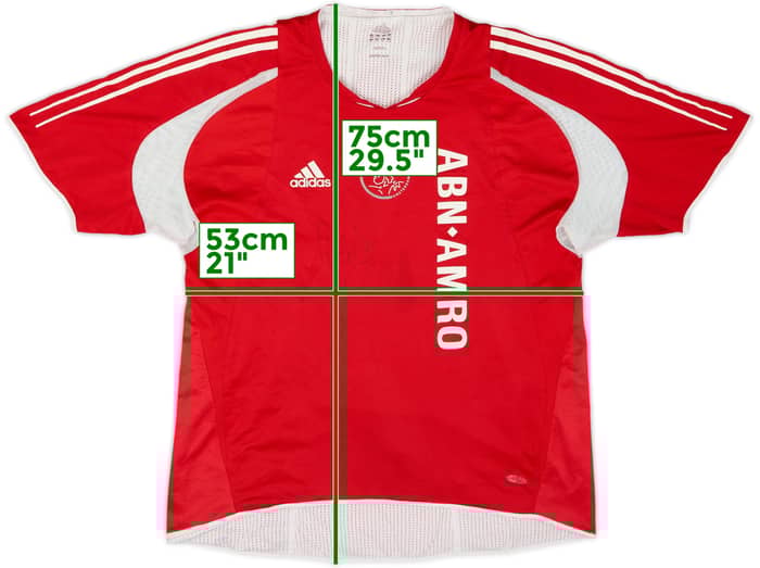 2004-05 Ajax adidas Player Issue Training Shirt - 9/10 - (XL)