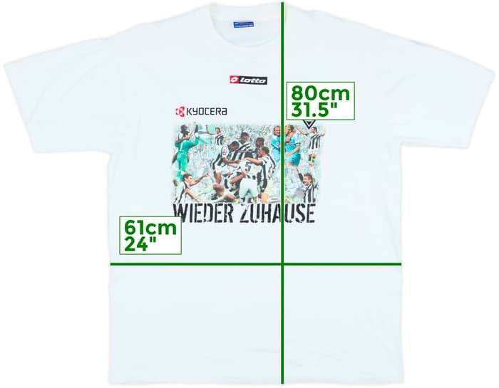 2007-08 Borussia Monchengladbach Lotto Tee - 6/10 - (XL)