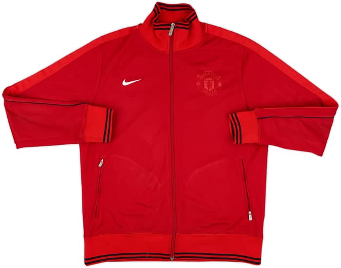 2013-14 Manchester United Nike Track Jacket - 8/10 - (L)