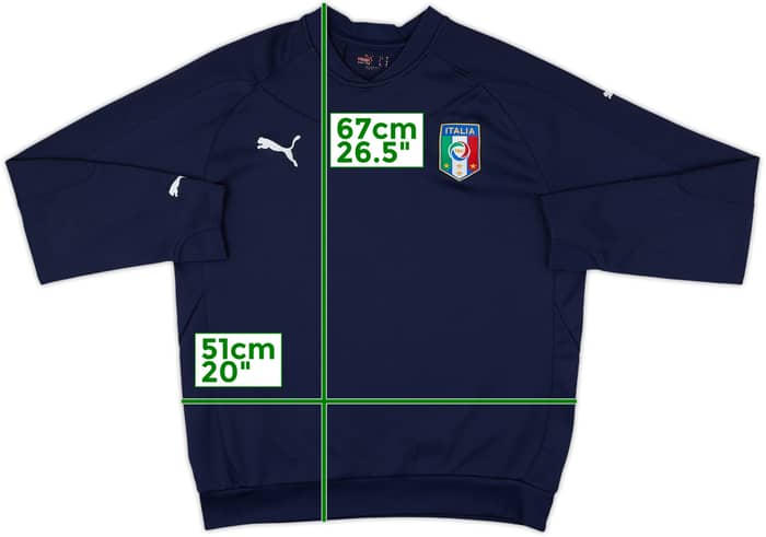 2008-09 Italy Puma Sweat Top - 7/10 - (M)