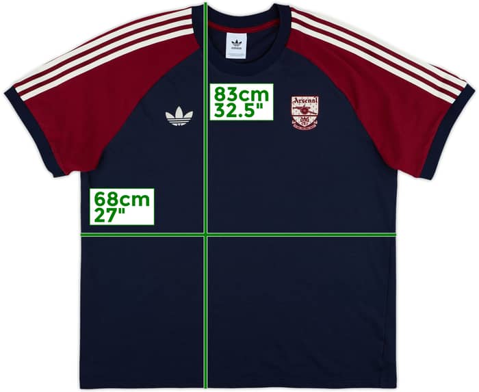 2024-25 Arsenal adidas Leisure Tee - 10/10 - (XXL)
