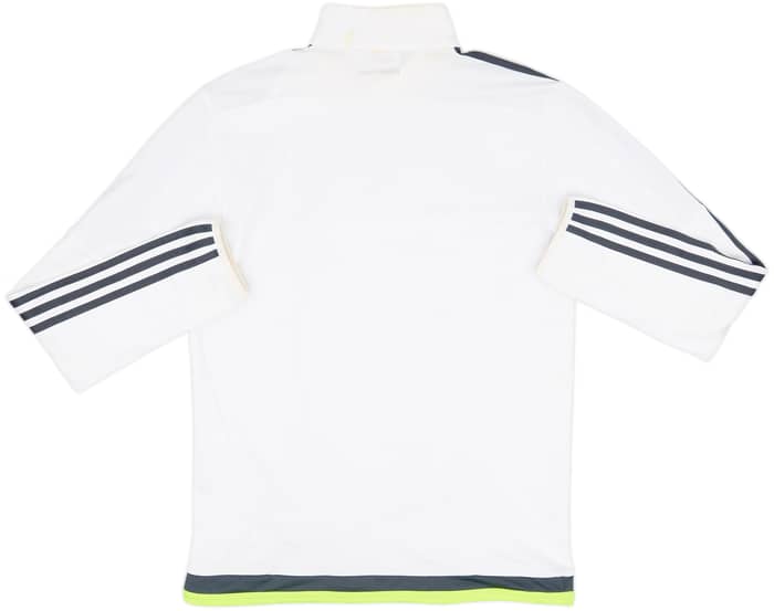 2015-16 Real Madrid adidas 1/4 Zip Drill Top - 5/10 - (S)