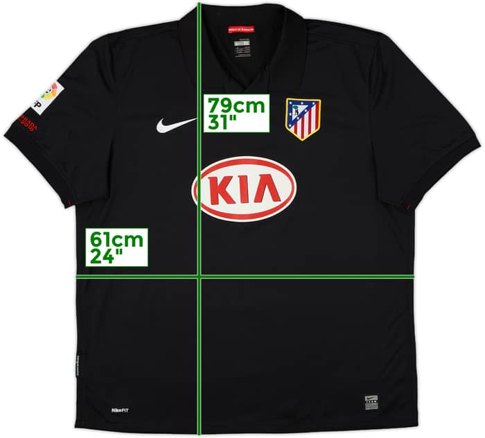 2009-10 Atletico Madrid Away Shirt - 9/10 - (XL)