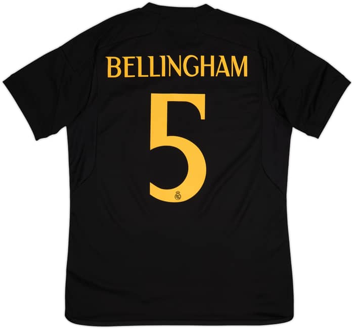 2023-24 Real Madrid Third Shirt Bellingham #5 - 8/10 - (L)