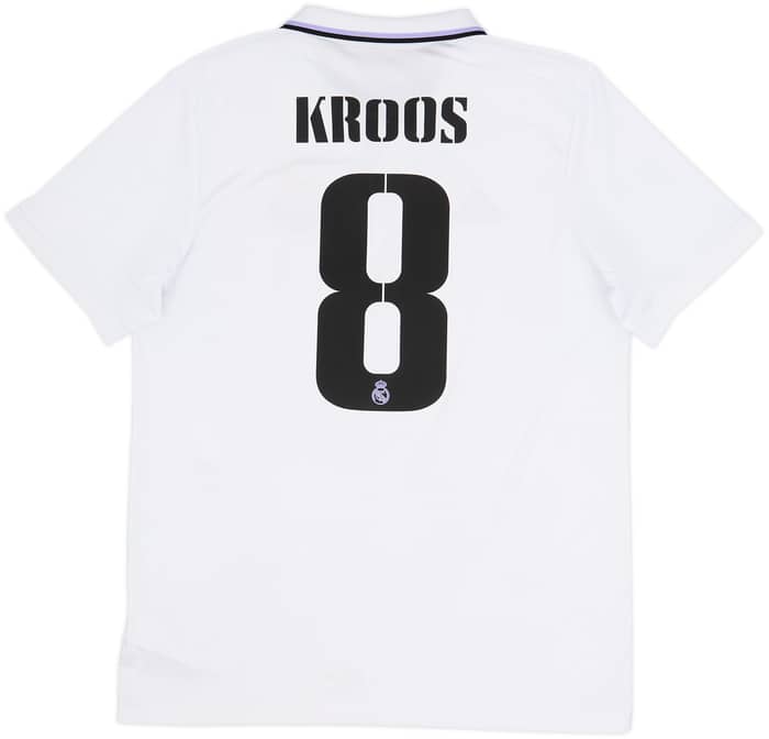 2022-23 Real Madrid Home Shirt Kroos #8 - 6/10 - (L)