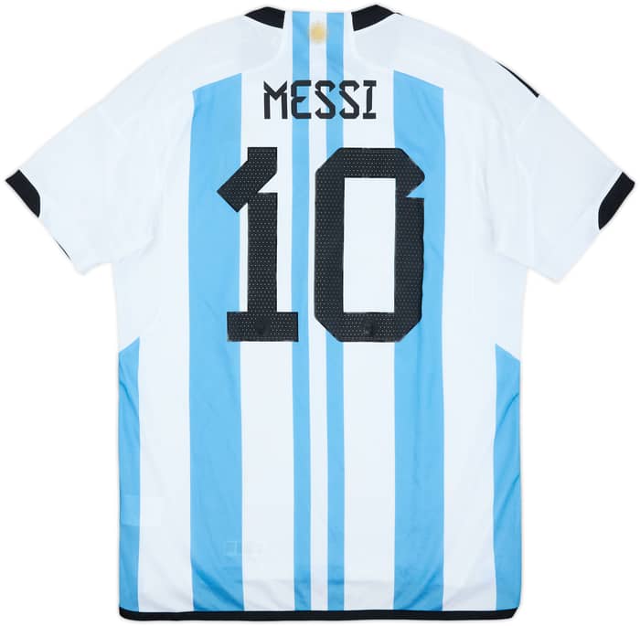 2022-23 Argentina Home Shirt Messi #10 (L)
