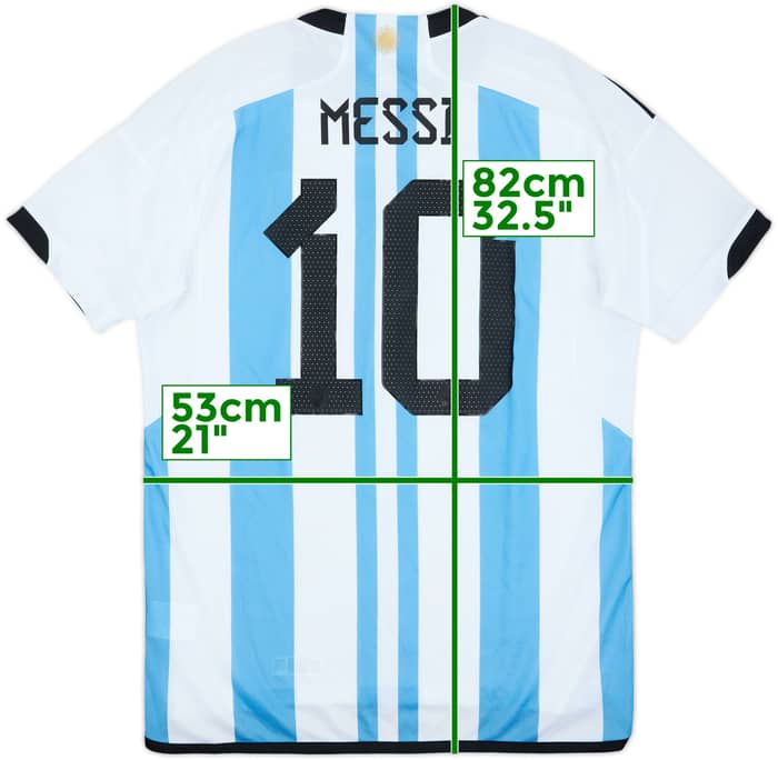 2022-23 Argentina Home Shirt Messi #10 (L)