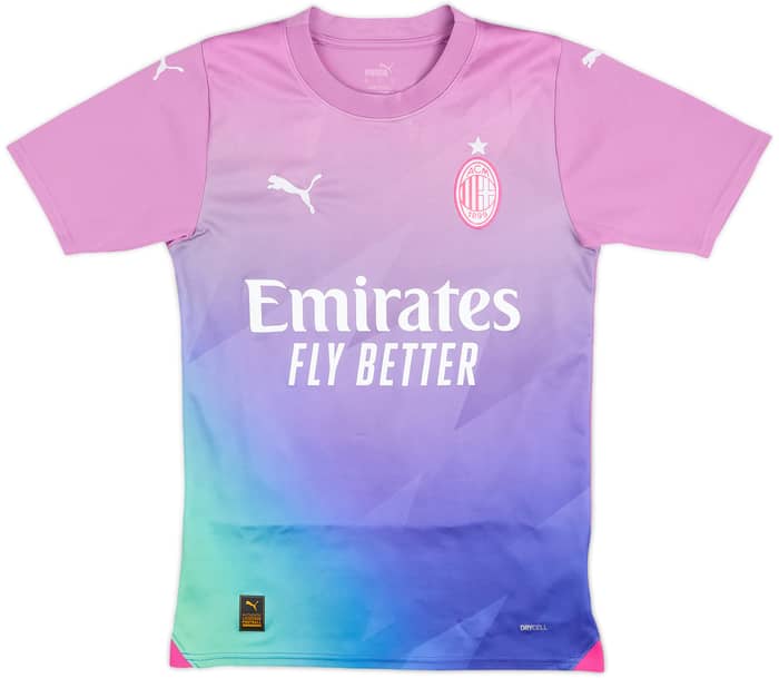 2023-24 AC Milan Third Shirt Rafa Leao #10 - 8/10 - (XS)