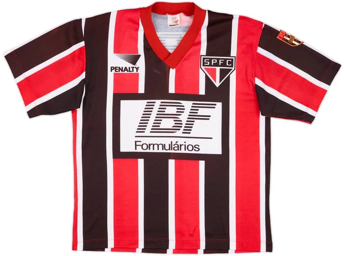 1991-92 Sao Paulo Away Shirt #10 - 9/10 - (M)