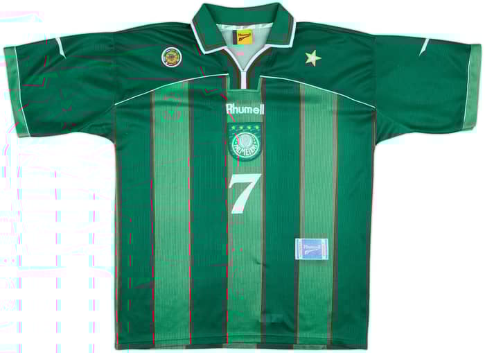 1999 Palmeiras Third Shirt #7 - 7/10 - (XL)