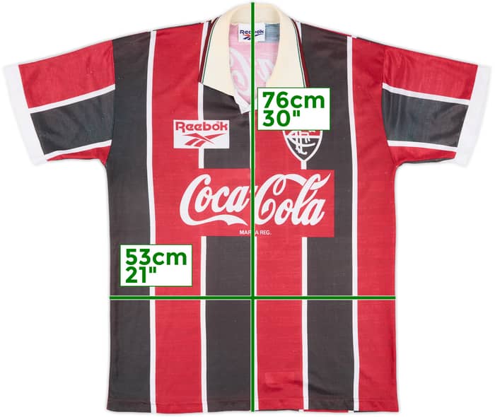 1994 Fluminense Home Shirt #6 - 6/10 - (L)