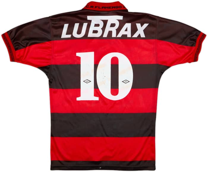 1992-93 Flamengo Home Shirt #10 - 8/10 - (S)