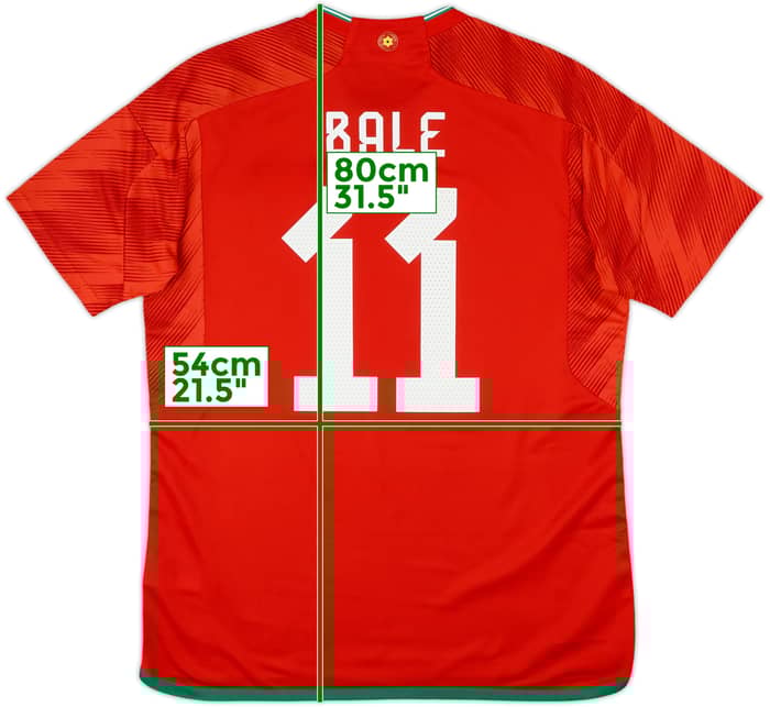 2022-24 Wales Home Shirt Bale #11 - 10/10 - (L)