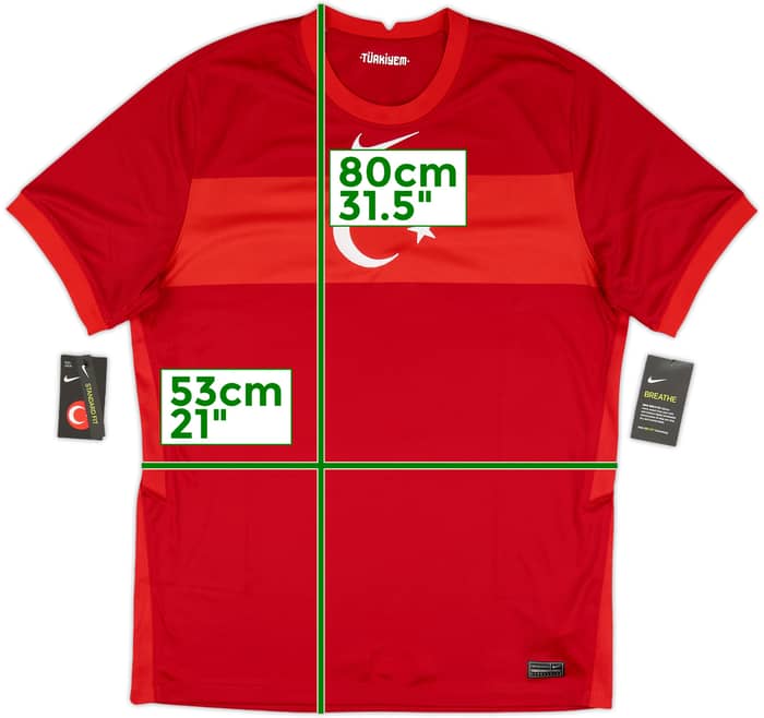 2020-21 Turkey Home Shirt (L)