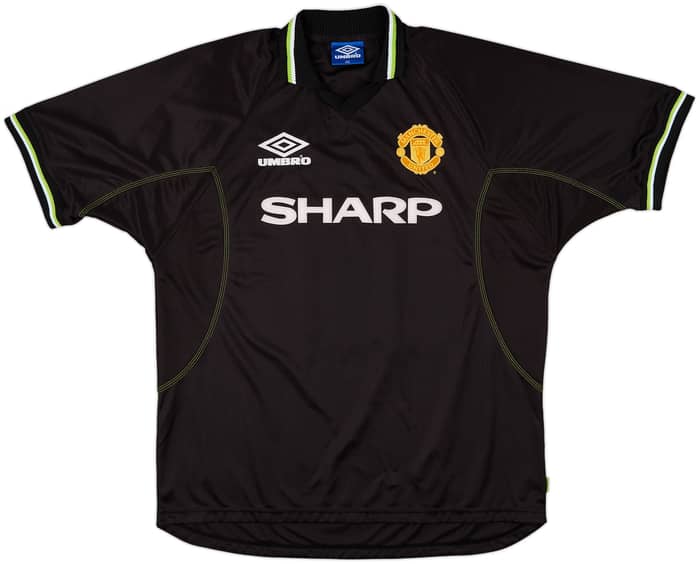 1998-99 Manchester United Third Shirt Scholes #18 - 5/10 - (XXL)