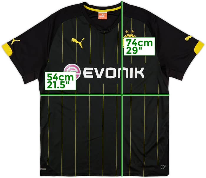 2014-16 Borussia Dortmund Away Shirt - 6/10 - (XL)