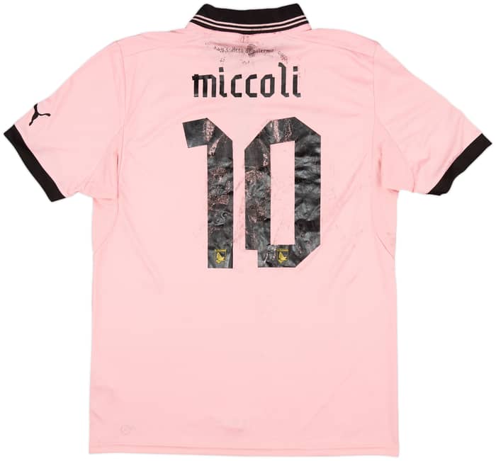 2012-13 Palermo Home Shirt Miccoli #10 - 4/10 - (L)