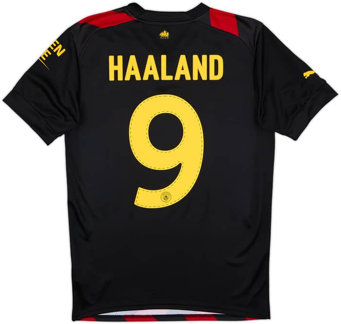 2022-23 Manchester City Away Shirt Haaland #9 (S)