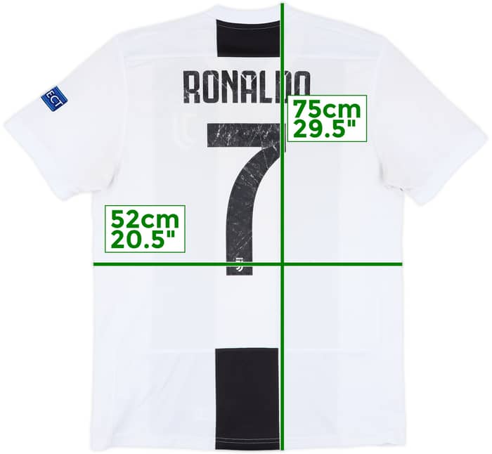 2018-19 Juventus Home Shirt Ronaldo #7 - 4/10 - (M)