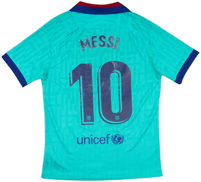 2019-20 Barcelona Third CL Shirt Messi #10 - 5/10 - (M)