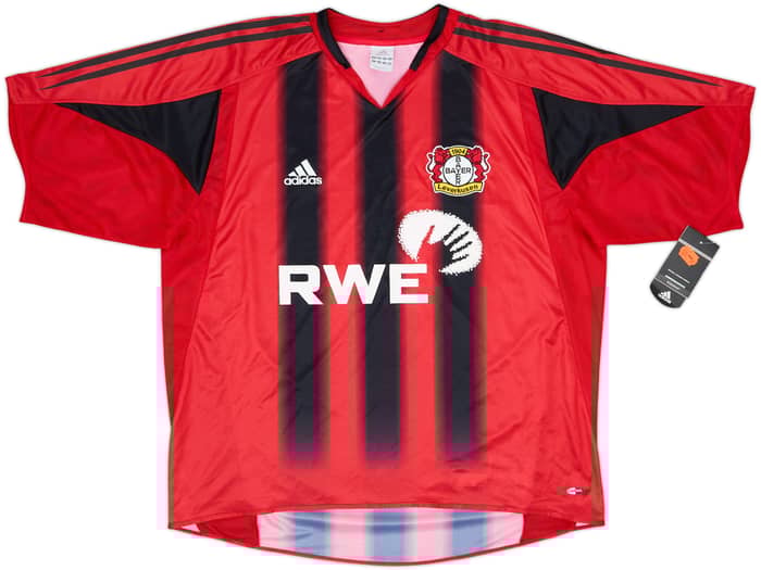 2004-06 Bayer Leverkusen Home Shirt Berbatov #9 (XL)