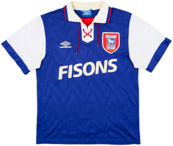 1992-94 Ipswich Home Shirt #10 - 5/10 - (M)