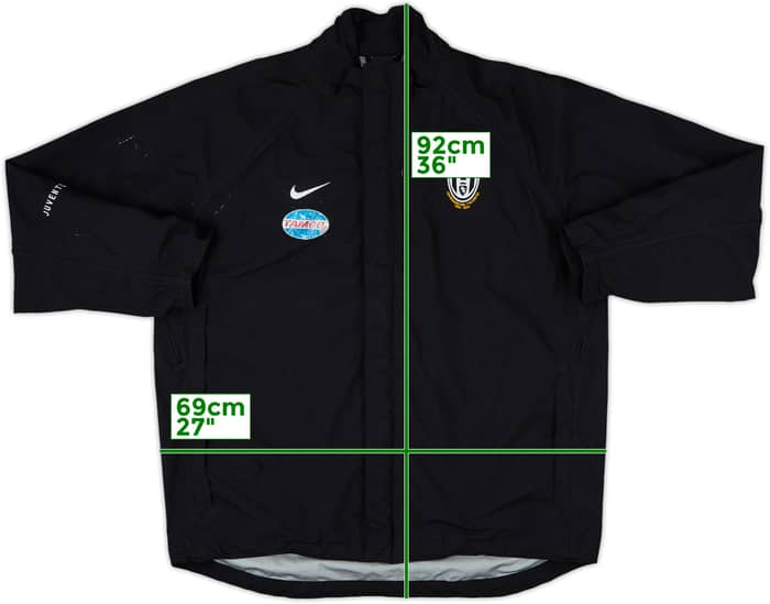 2005-06 Juventus Nike Player Issue Rain Jacket - 4/10 - (XL)
