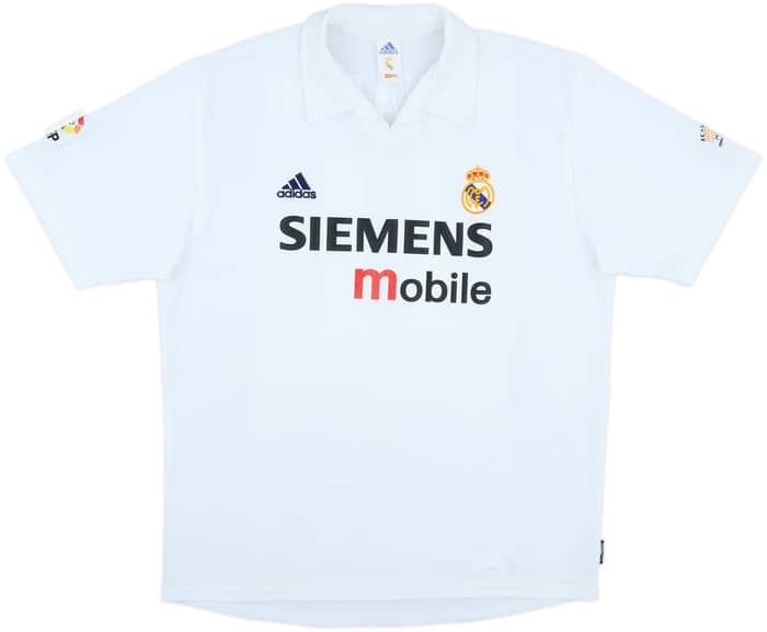 2002-03 Real Madrid Centenary Home Shirt Ronaldo #11 - 8/10 - (XL)